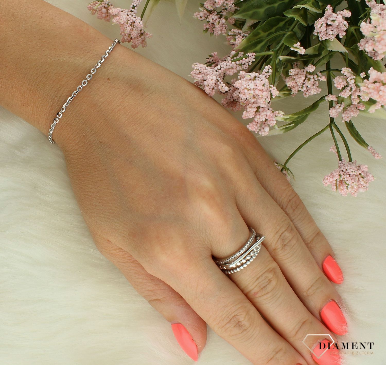 Bransoleta srebrna 925 splot ankier 2 mm DIA-BRA-729338R-60-925 2mm (2).jpg